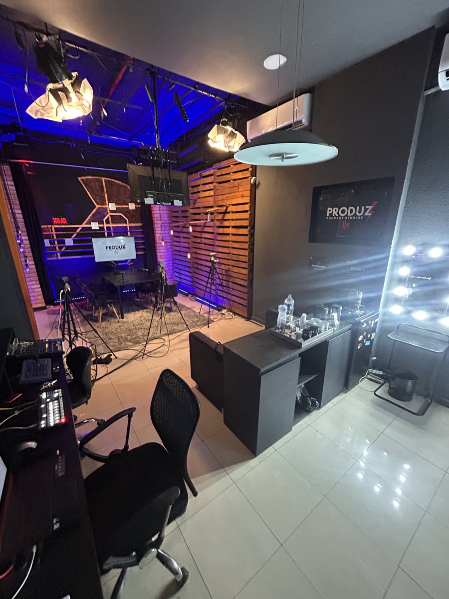 Visão geral da estrutura do Produz Podcast Studios